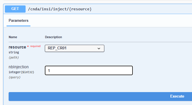 CNDA nbInject swagger