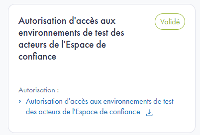 Autorisation D’accès
