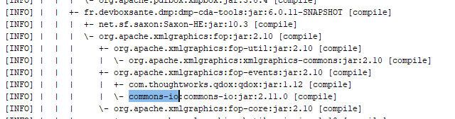 dep_tree commons-io