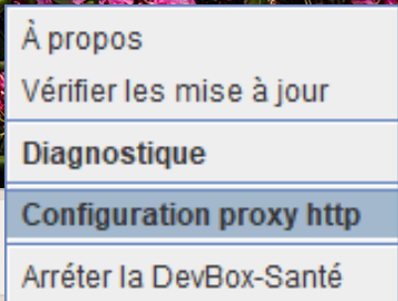 Menu déroulant